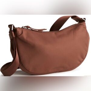 Vera Bradley Springbrook Sling Crossbody Bag Cinnamon Print